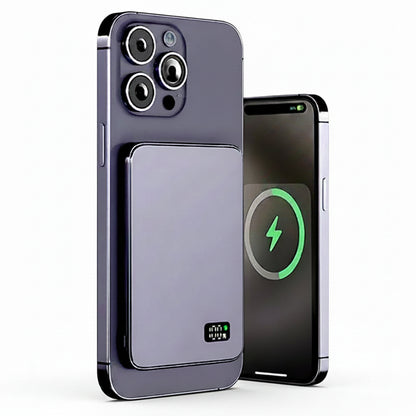 10000mAh Ultra Thin Power Bank for MagSafe,Magnetic Wireless Fast Charging MacSafe Portable Battery For iPhone Xiaomi Samsung
