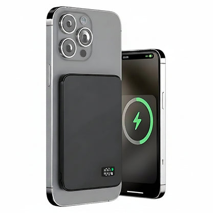 10000mAh Ultra Thin Power Bank for MagSafe,Magnetic Wireless Fast Charging MacSafe Portable Battery For iPhone Xiaomi Samsung